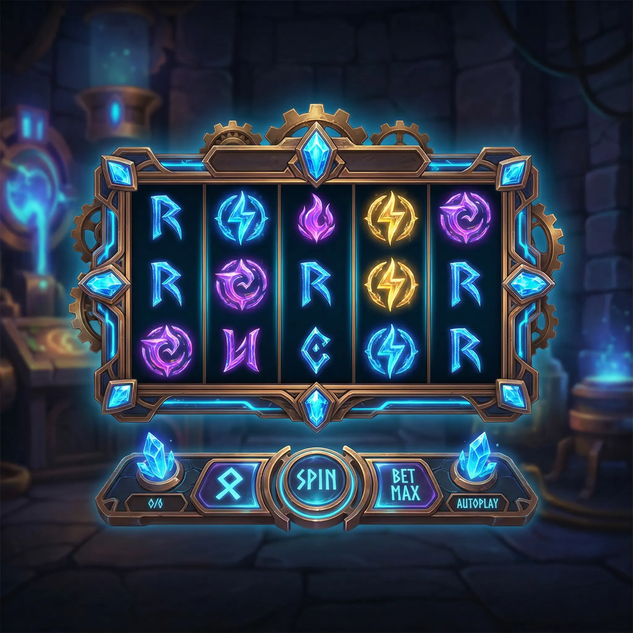 Caça-níqueis online maximabet com tema místico